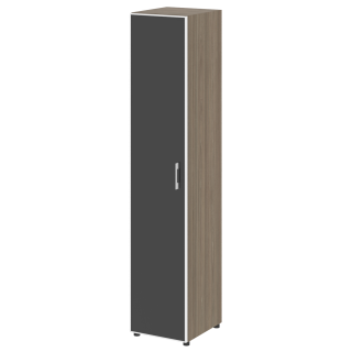 Стеллаж высокий узкий LT-SU 1.10R white/black