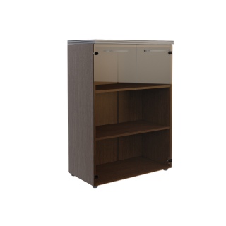 Шкаф со стеклянными дверьми и топом ТМС (TMC) 85.2